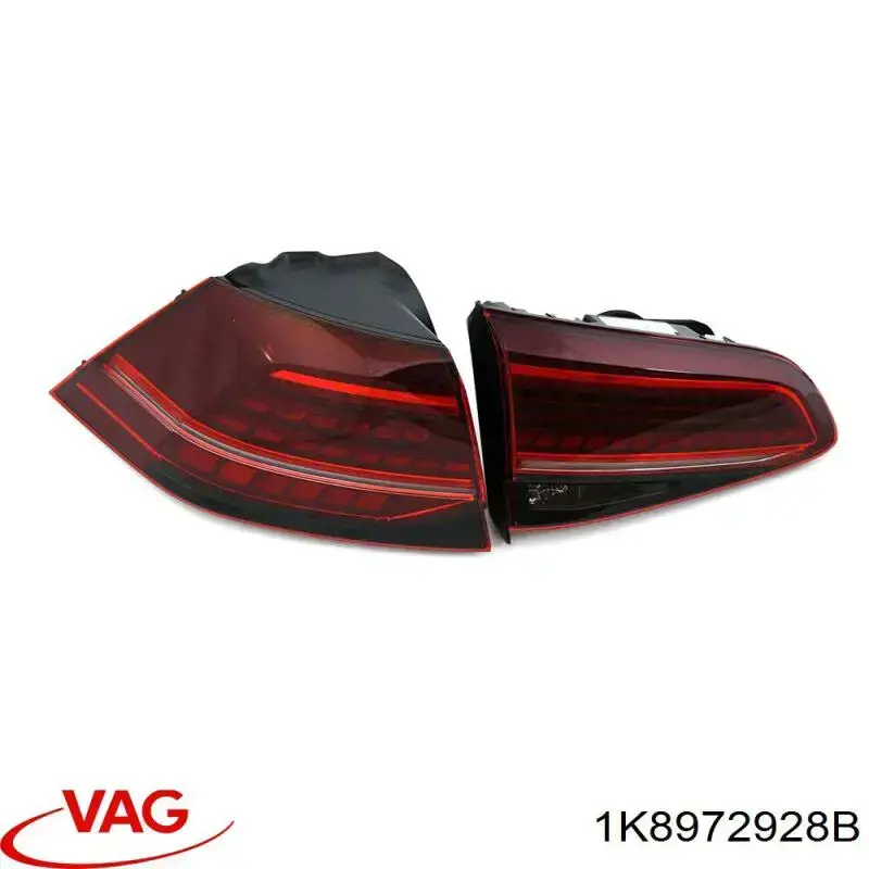 Comprar 1K8972928B VAG Conector de luz trasera