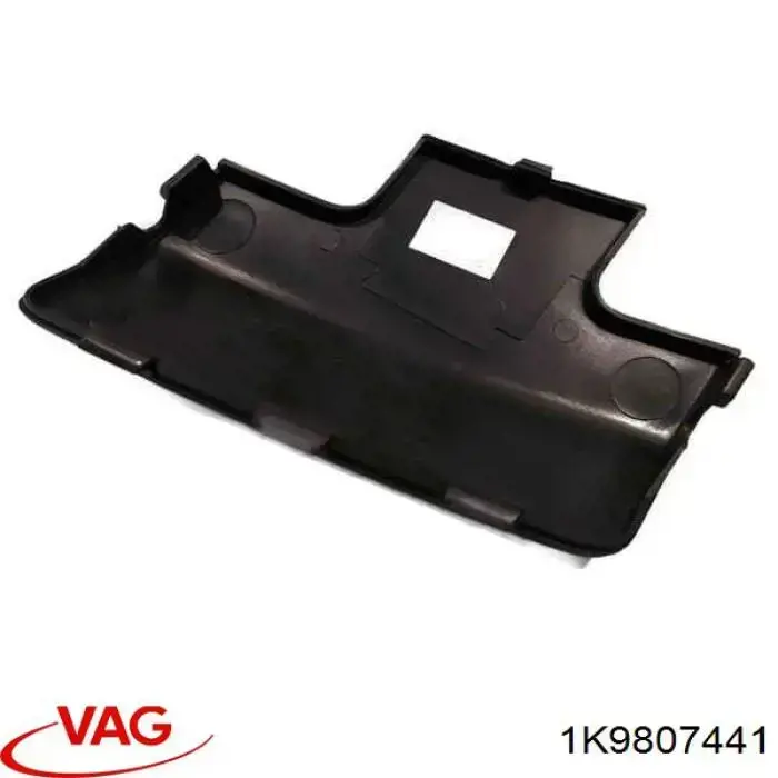 Tapa de gancho de remolque trasero del parachoques 1K9807441GRU VAG