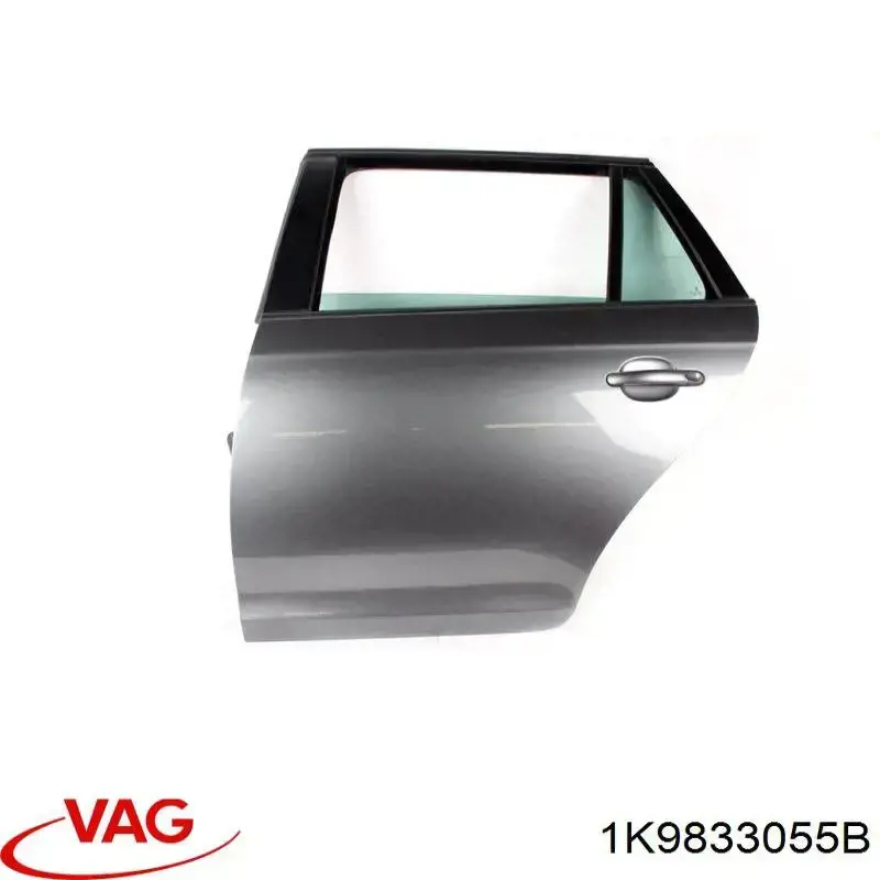 Puerta trasera izquierda VAG 1K9833055B precio, desde 396,40 EUR