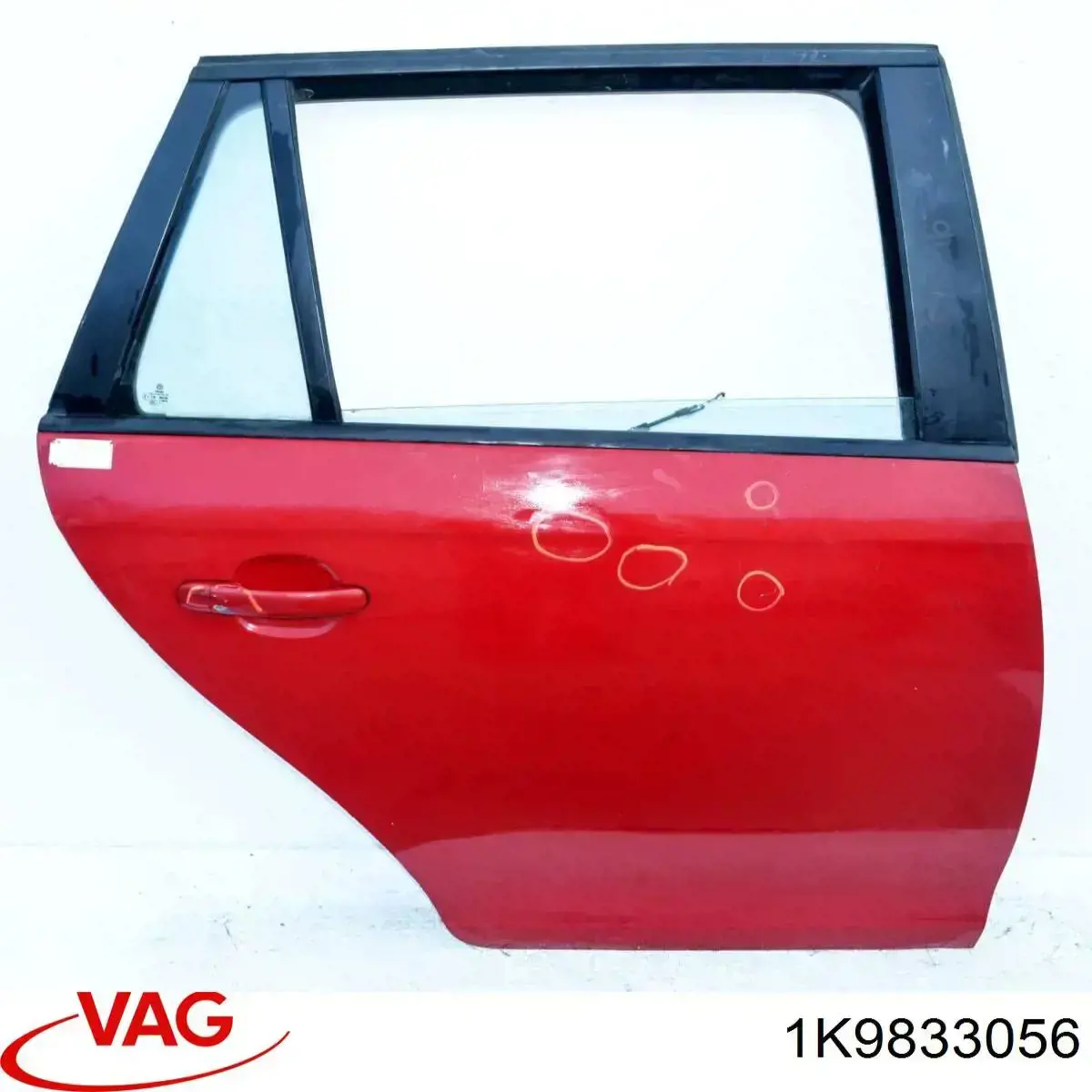 Puerta trasera derecha VAG 1K9833056 precio, desde 329,60 EUR