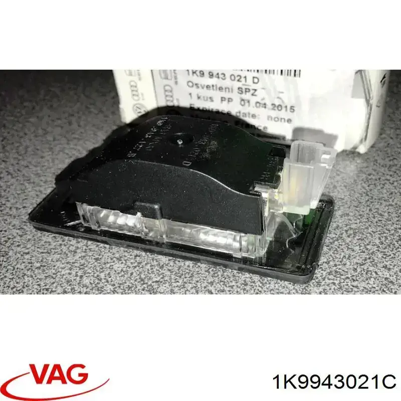 Comprar 1K9943021C VAG Luz matricula