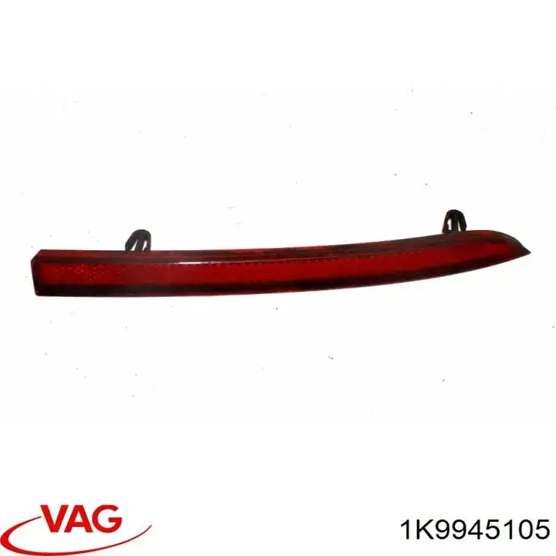 Reflector trasero izquierdo del parachoques VAG 1K9945105 precio, desde 35,94 EUR
