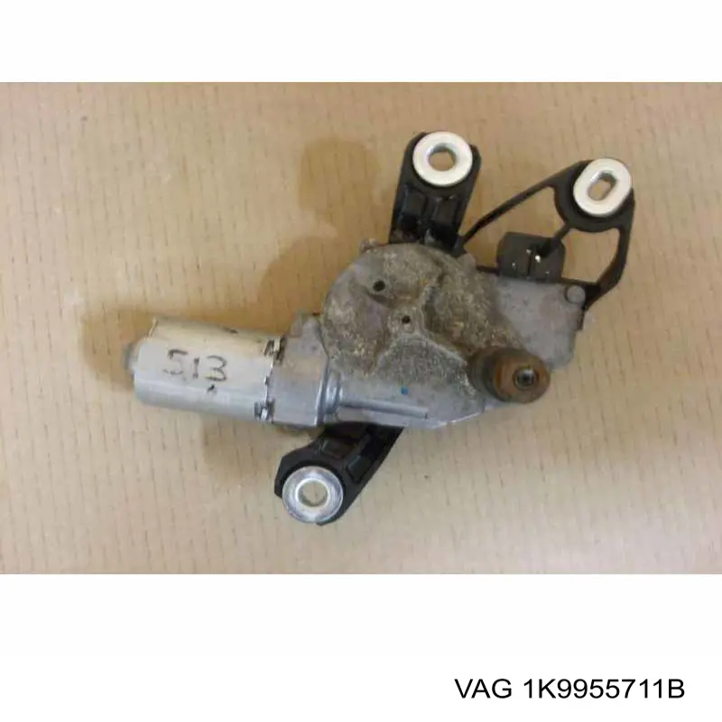 1K9955711B VAG motor limpiaparabrisas luna trasera