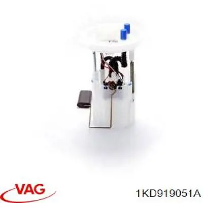 1KD919051A VAG módulo alimentación de combustible