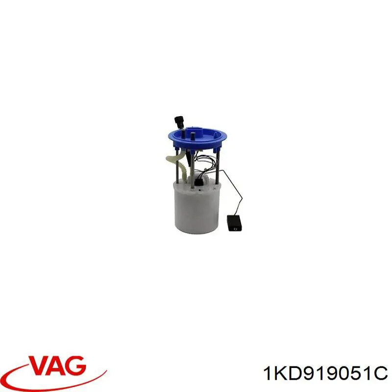 1KD919051C VAG módulo alimentación de combustible