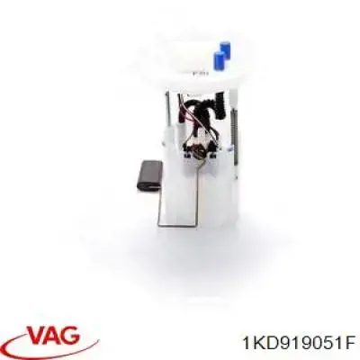 1KD919051F VAG módulo alimentación de combustible