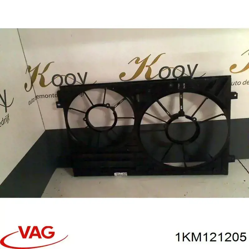 1KM121205 VAG Radiador