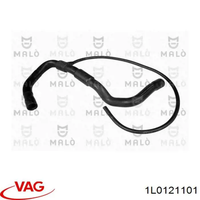1L0121101B VAG Manguera superior del radiador