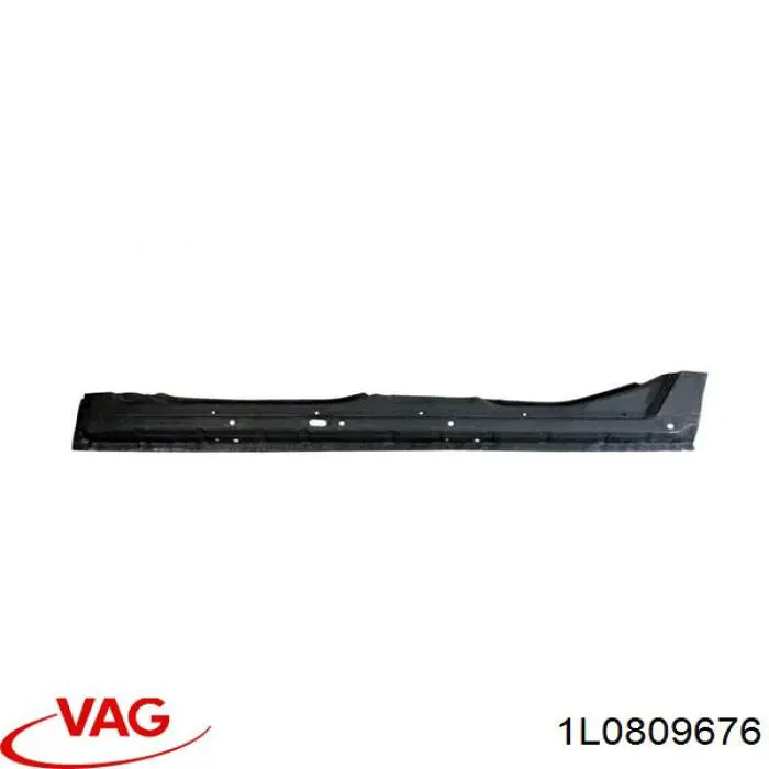  Umbral de puerta, derecha Seat Toledo 1