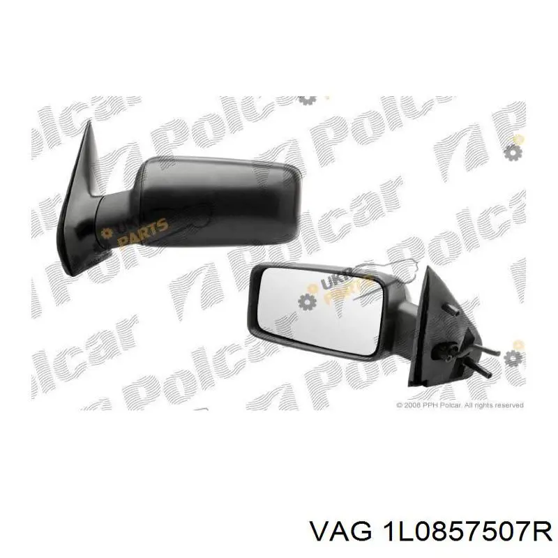 1L0857507R VAG Espejo retrovisor izquierdo