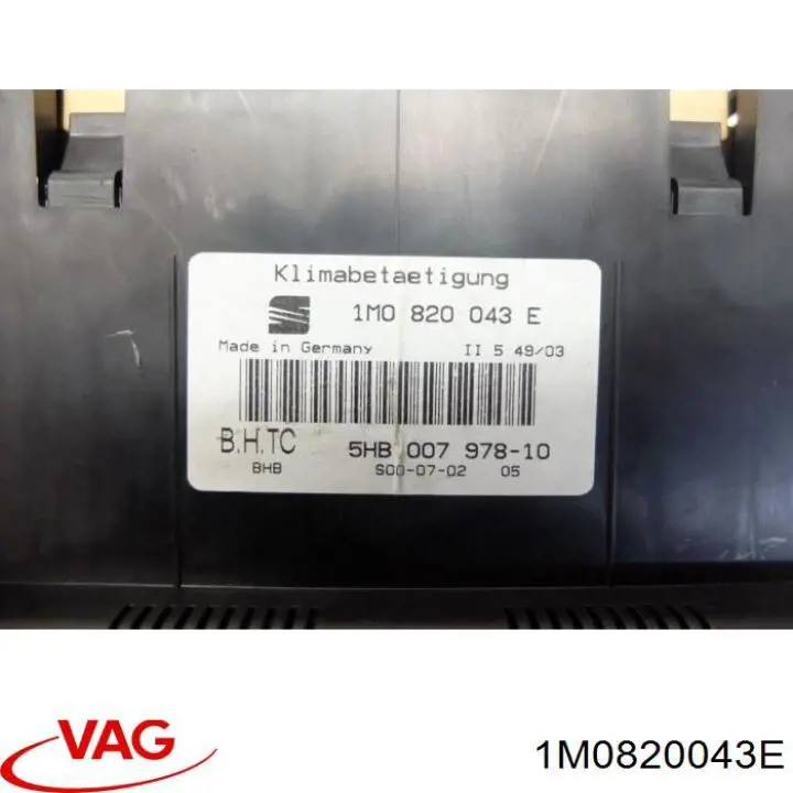 1M0820043E VAG Unidad de control de la ventilación
