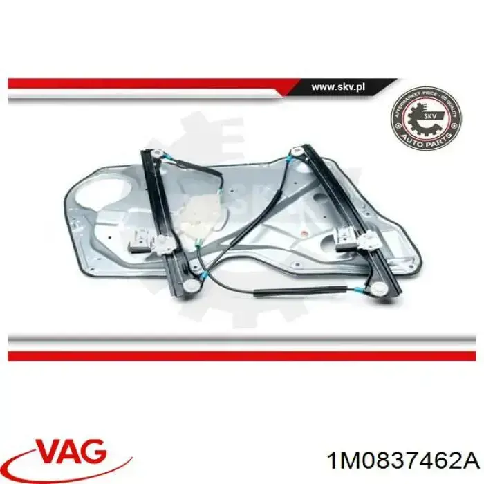 Mecanismo de elevalunas delantero derecha VAG 1M0837462A precio, desde 29,28 EUR