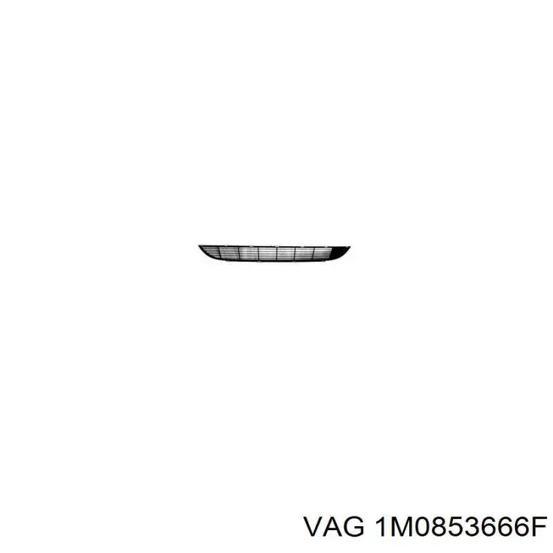 Comprar 1M0853666F VAG Tapa de rejilla de faro antiniebla delantero derecho