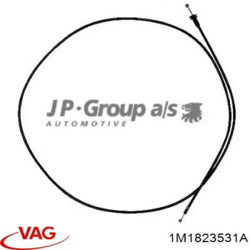 Cable de apertura de capó del motor VAG 1M1823531A precio, desde 17,98 EUR