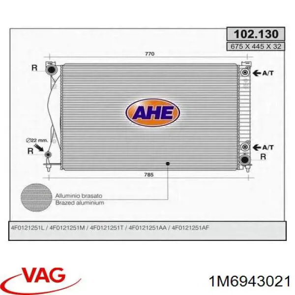 Lampara de matricula VAG 1M6943021 precio, desde 10,61 EUR
