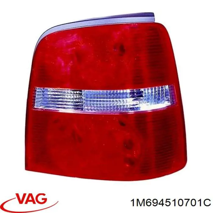 Piloto trasero interior izquierdo 1M694510701C VAG