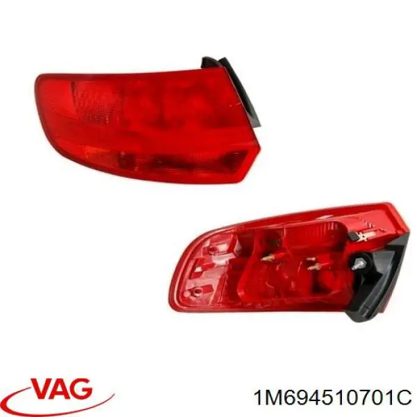 1M694510701C VAG Piloto trasero interior izquierdo