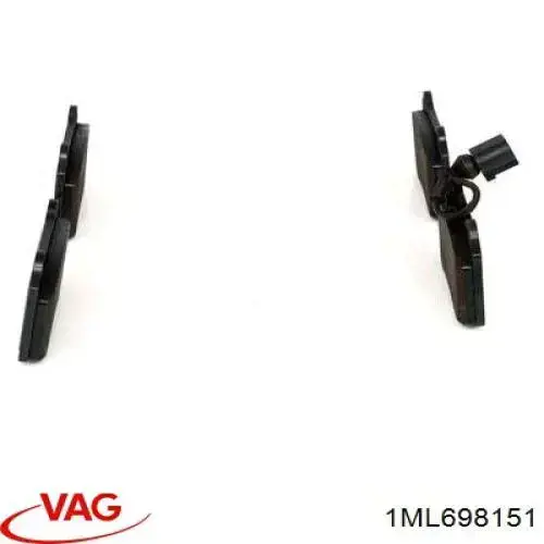 Pastillas freno delanteras VAG 1ML698151 precio, desde 29,46 EUR