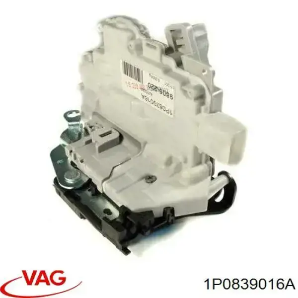 Comprar 1P0839016A VAG Cerradura de la puerta trasera derecha