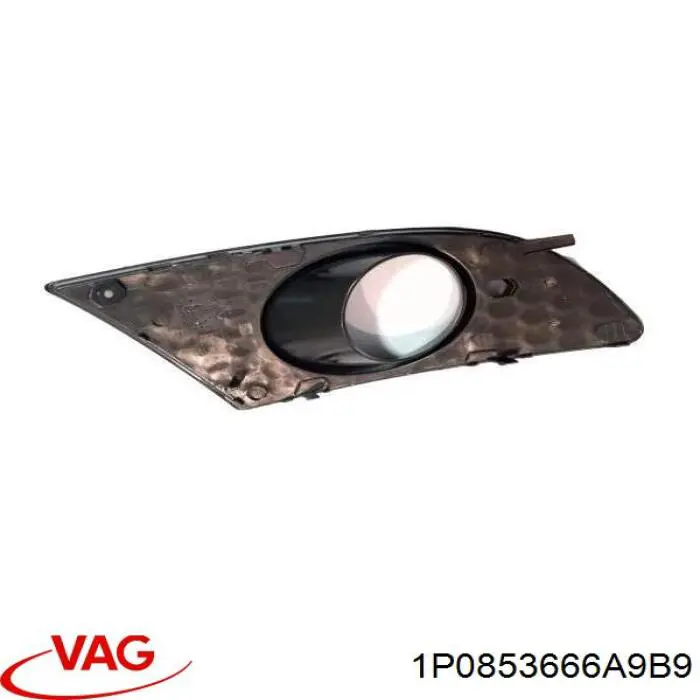 Comprar 1P0853666A9B9 VAG Embellecedor de faro antiniebla derecho