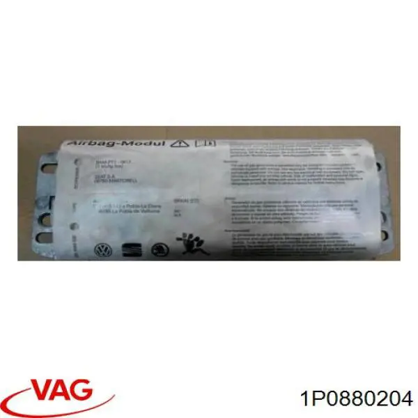 Airbag lateral del pasajero VAG 1P0880204A precio, desde 145,20 EUR
