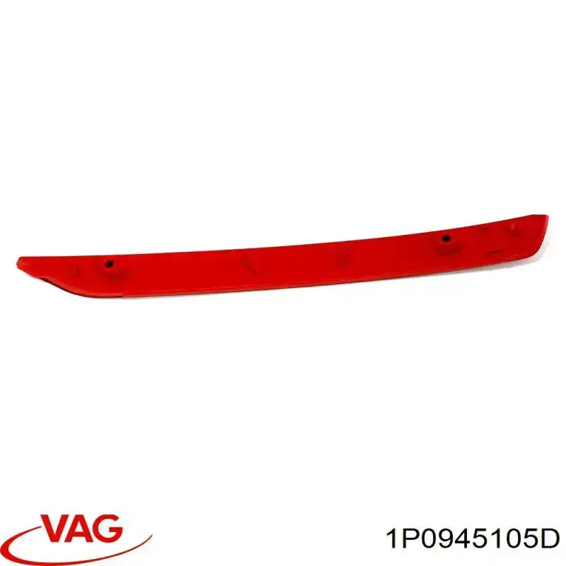 Reflector trasero izquierdo del parachoques VAG 1P0945105D precio, desde 17,43 EUR