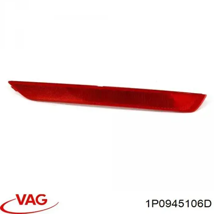 Deflector parachoques trasero derecho VAG 1P0945106D precio, desde 17,43 EUR