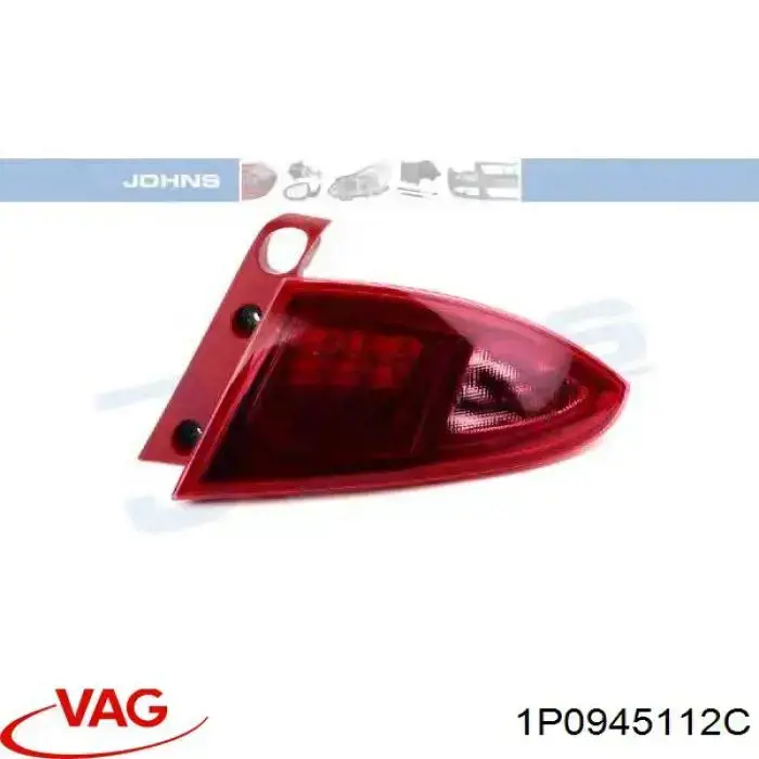 Piloto trasero exterior derecho VAG 1P0945112C precio, desde 60,50 EUR