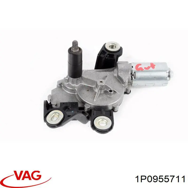 Comprar 1P0955711 VAG Motor limpiaparabrisas, trasera