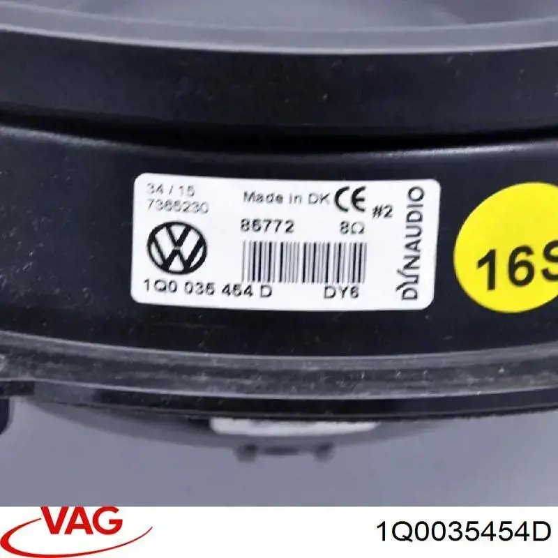 Altavoz de la puerta delantera VAG 1Q0035454D precio, desde 400,23 EUR