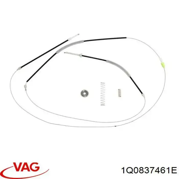 Mecanismo elevalunas delantero izquierdo VAG 1Q0837461E precio, desde 60,01 EUR
