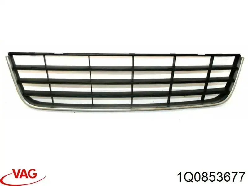 Rejilla de ventilación, paragolpes delantero, central VAG 1Q08536779B9 precio, desde 152,23 EUR