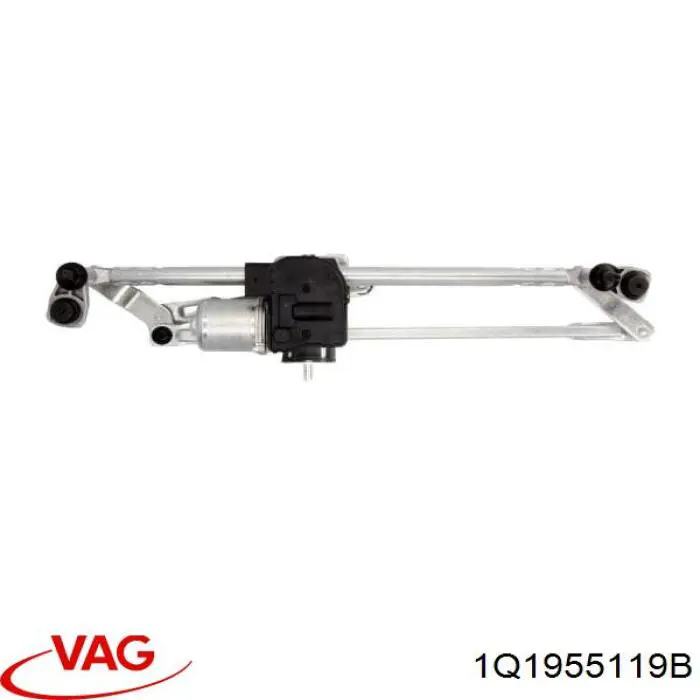1Q1955119B VAG Motor del limpiaparabrisas