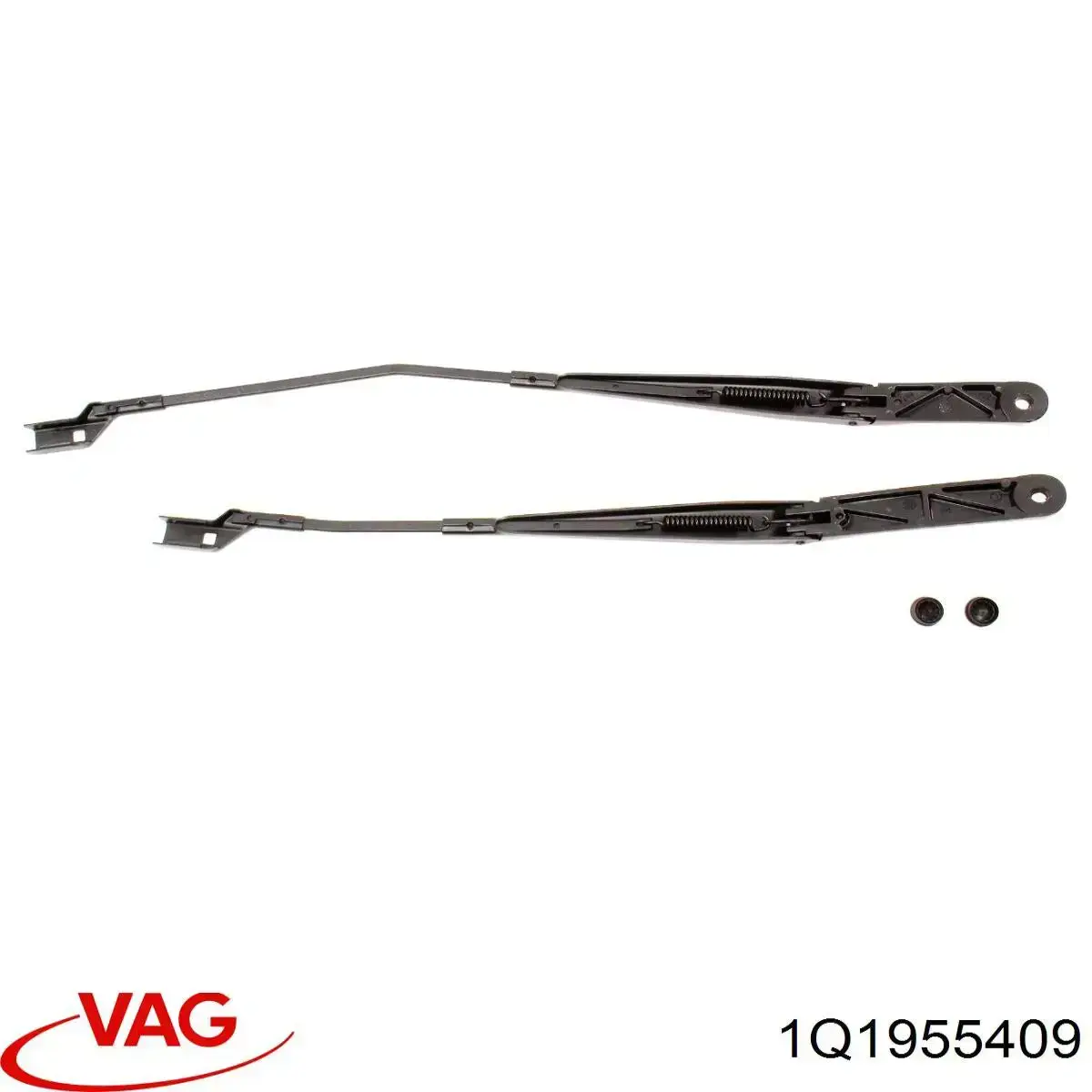 Comprar 1Q1955409 VAG Brazo del limpiaparabrisas, luna delantera