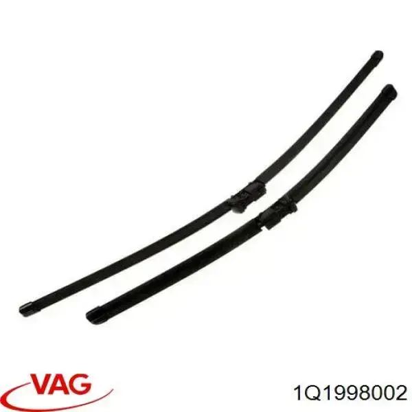 Limpiaparabrisas delanteras 1Q1998002 VAG