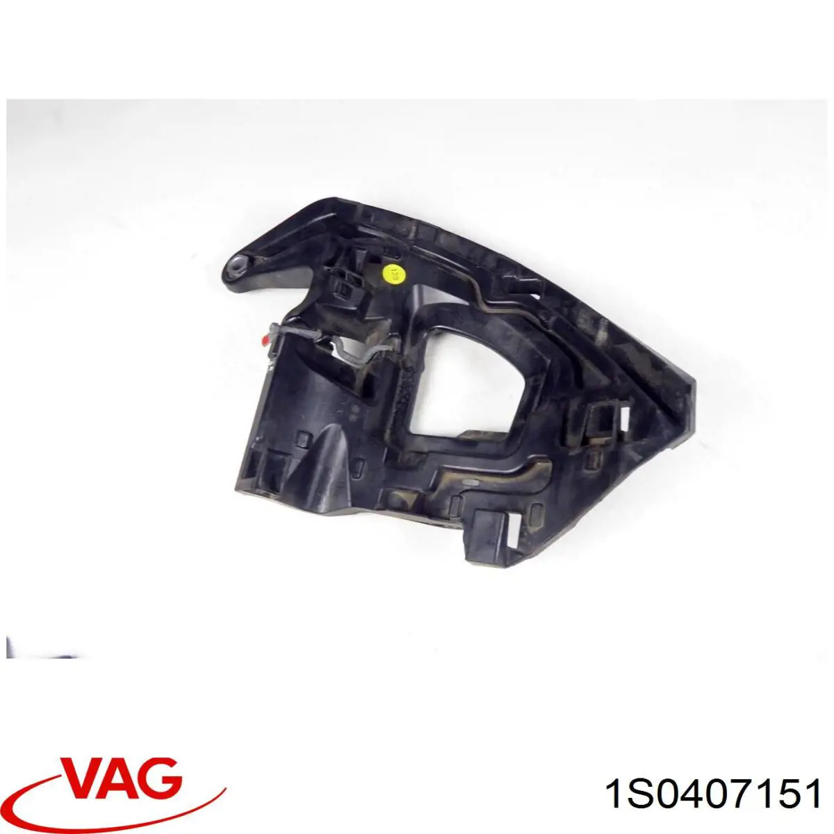 Brazo inferior izquierdo de la suspensión delantera 1S0407151 VAG