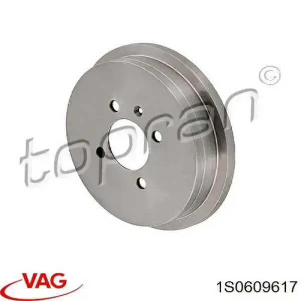 Comprar 1S0609617 VAG Tambor de freno trasero