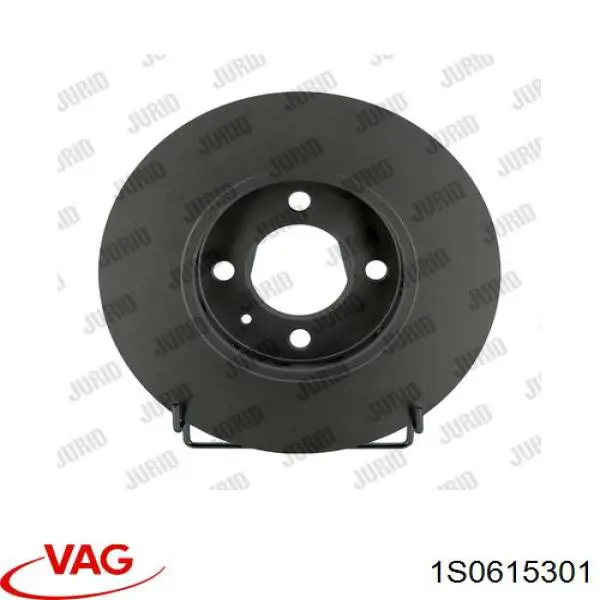 Comprar 1S0615301 VAG Freno de disco delantero