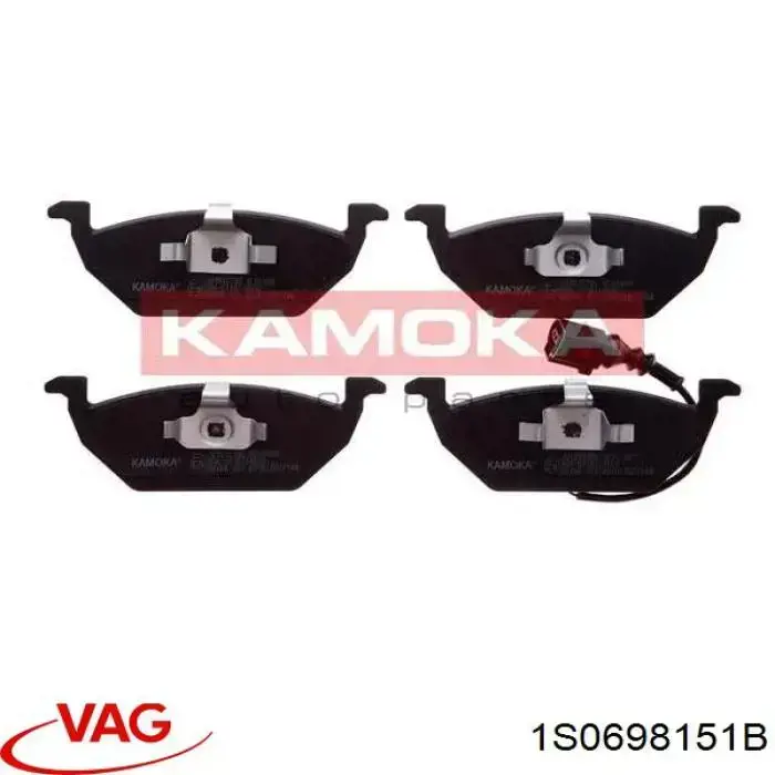 Pastillas de freno delanteras Seat Ibiza 5 KJ1, KJG
