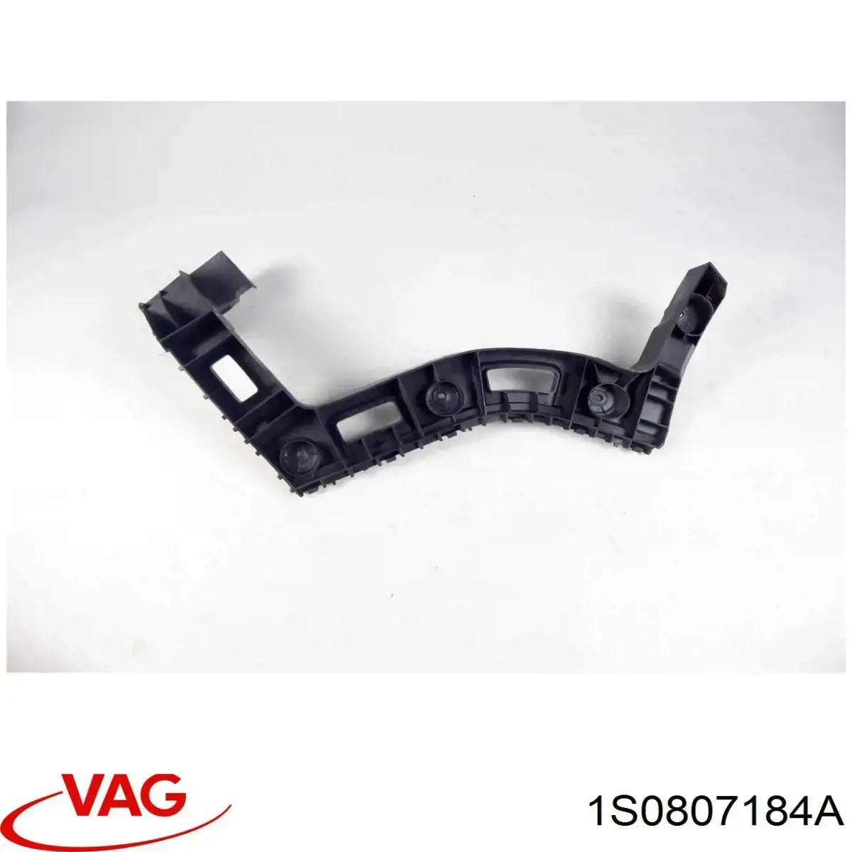 Guía derecha del parachoques trasero 1S0807184A VAG
