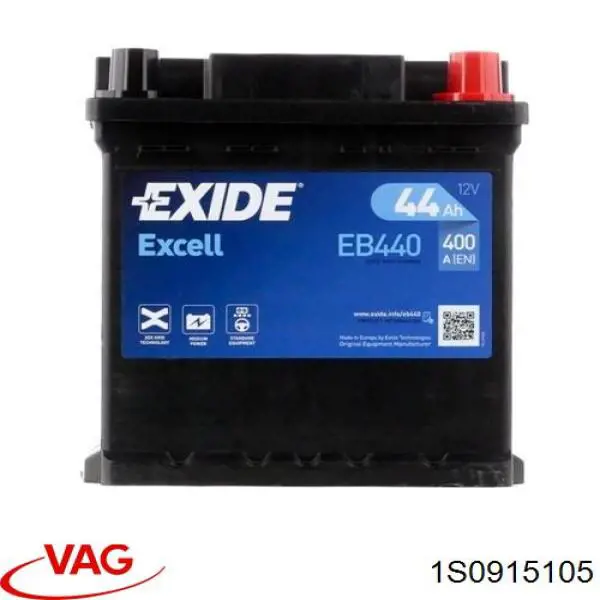 1S0915105 VAG Batería Start-Stop