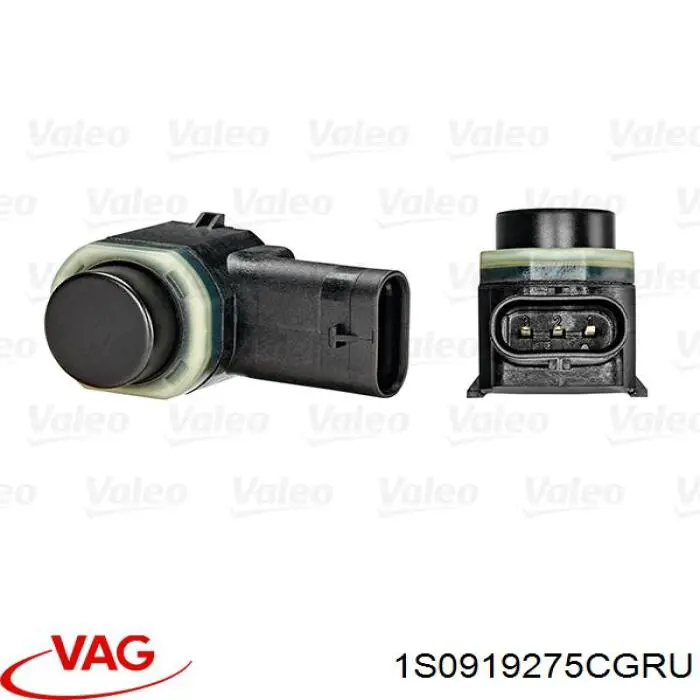 1S0919275CGRU VAG Sensor lateral delantero/trasero de aparcamiento