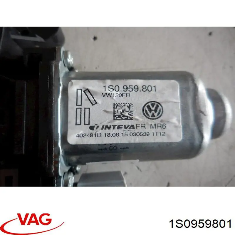 1S0959801 VAG motor del elevalunas eléctrico