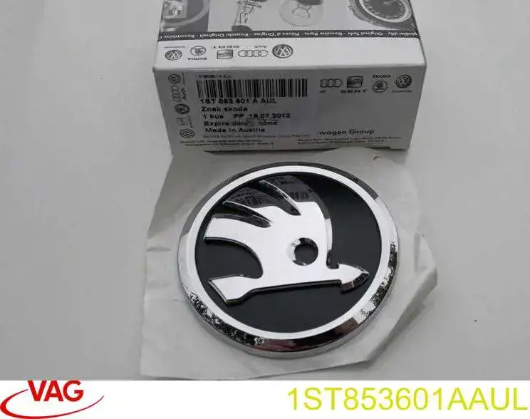 Comprar 1ST853601AAUL VAG Emblema de capó