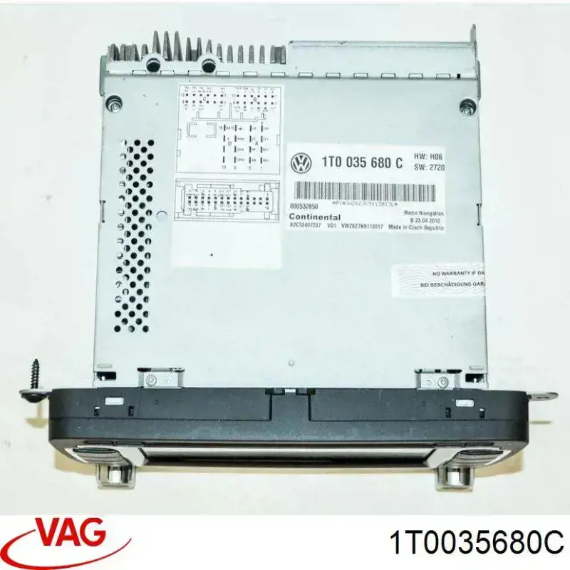 Radio AM/FM VAG 1T0035680C precio, desde 98,74 EUR