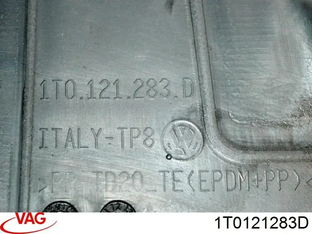 Comprar 1T0121283D VAG Deflector de aire del radiador izquierdo