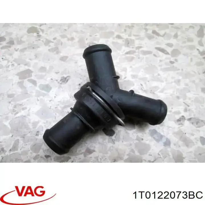 Manguera superior del radiador 1T0122073BC VAG