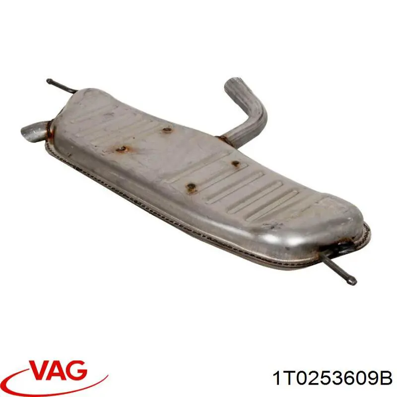Comprar 1T0253609B VAG Silenciador trasero