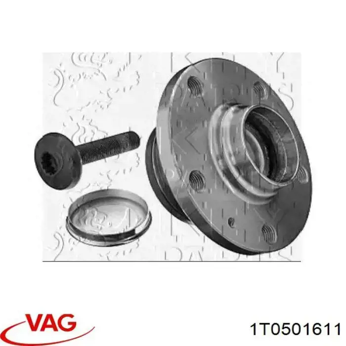 Buje de rueda VAG 1T0501611 precio, desde 41,19 EUR
