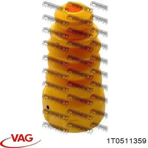 Tope de amortiguador trasero VAG 1T0511359
